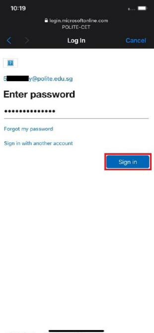 Enter your password. Enter your password.
