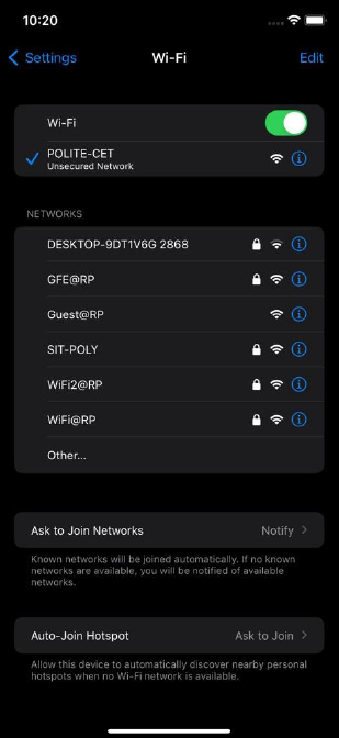 Finish the setup. Finish the setup.